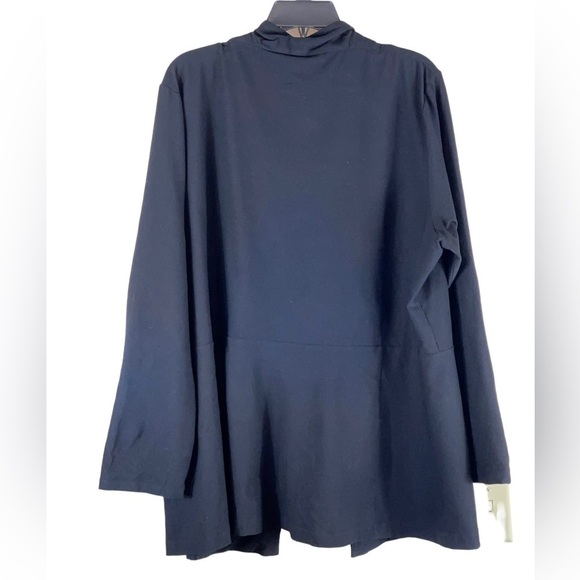 NWT Eileen Fisher High back long jacket. Size 2X - Picture 5 of 10